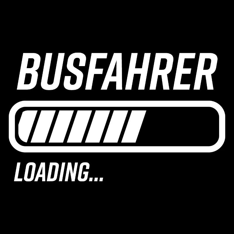 Busfahrer Loading Ladebalken