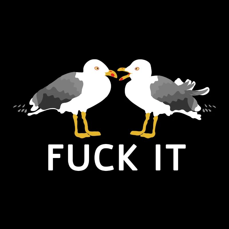 Möwe, Seemöwe, Vogel, Sprüche, Schwarzer Humor