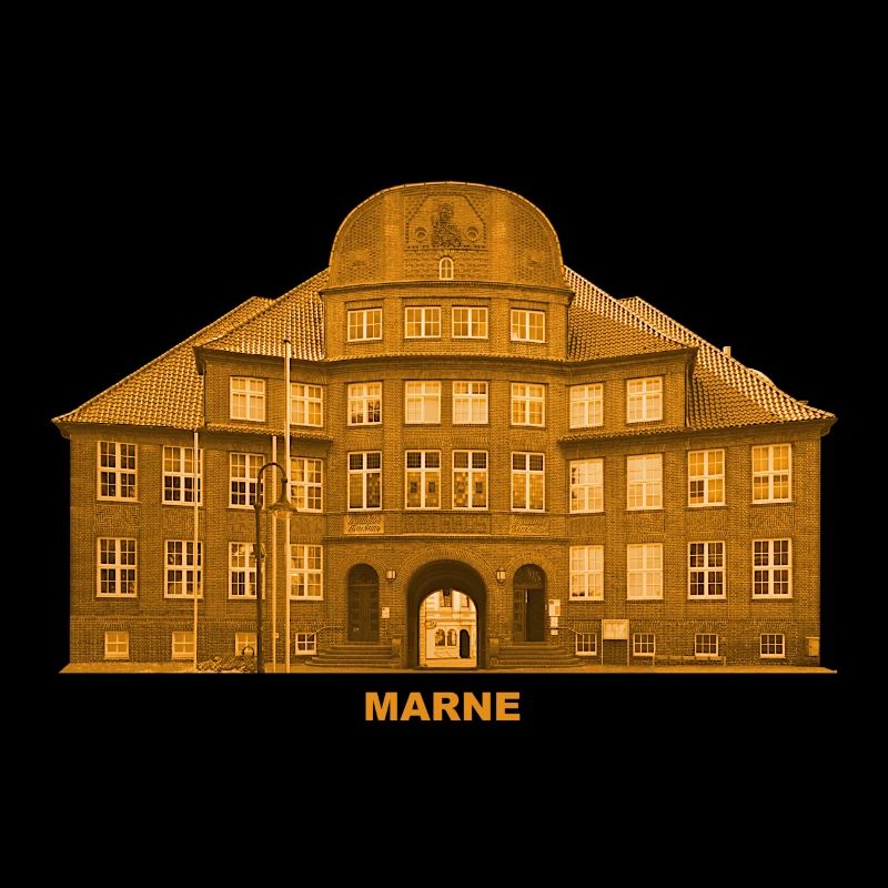 Marne Town Hall Dithmarschen Schleswig-Holstein