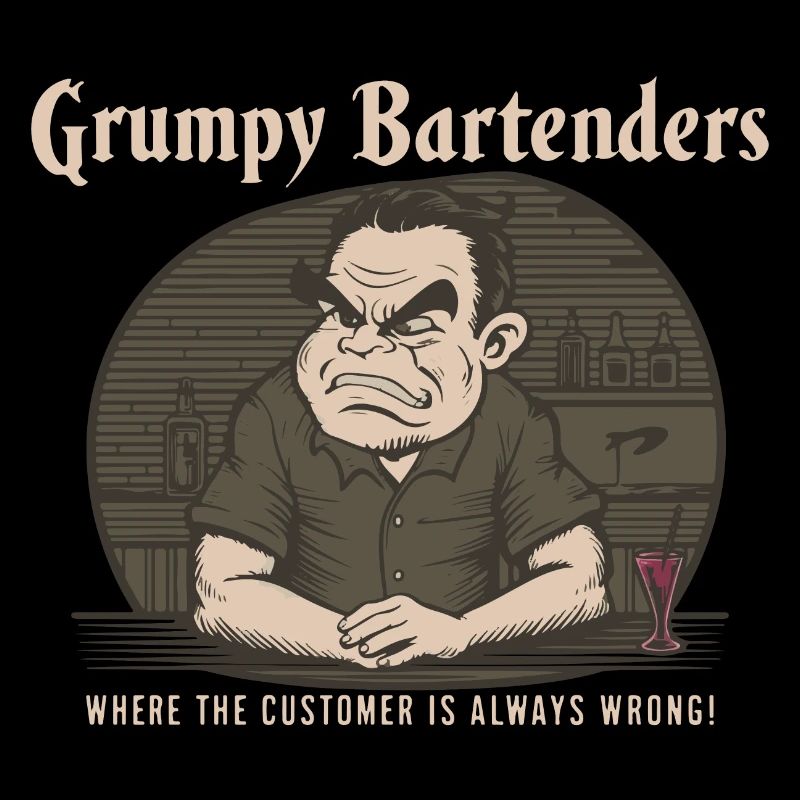 GRUMPY BARTENDERS