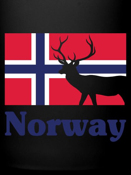 Drapeau norvégien Cerf