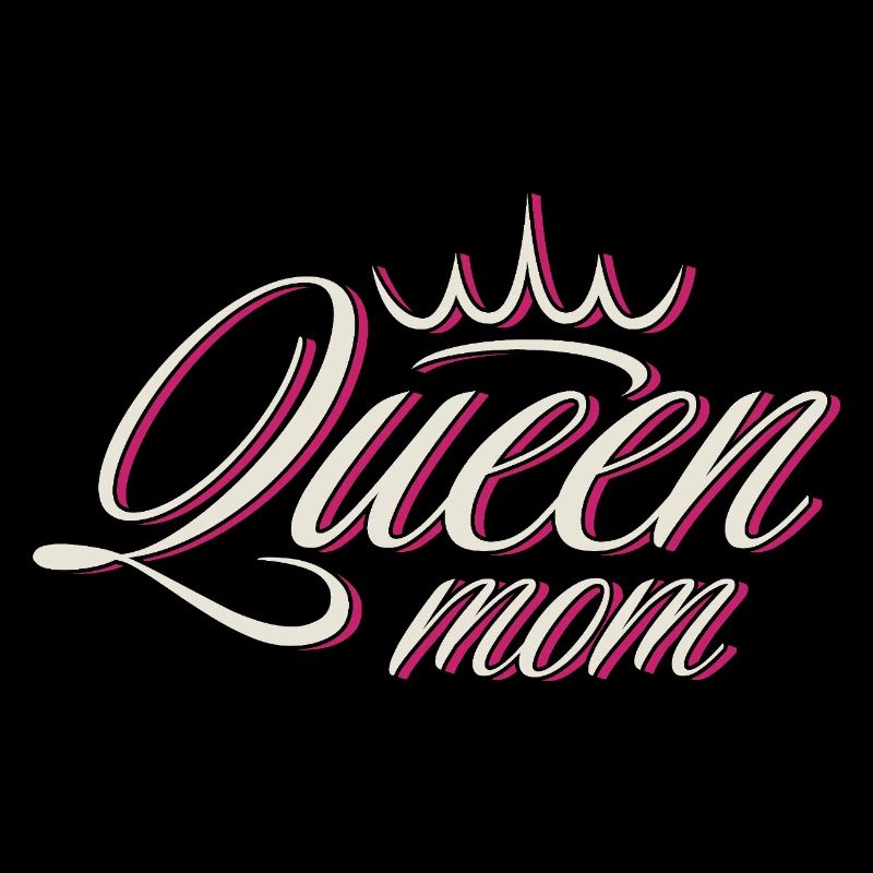 Krone Queen Mama T-Shirt Design