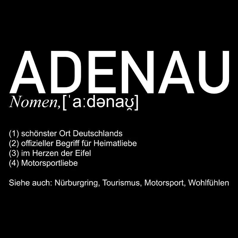 Adenau [Bedeutung] (weiß)