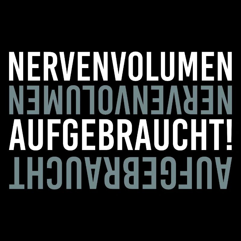 Volume nerveux épuisé