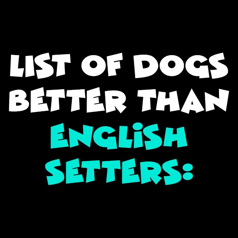 Setter anglais Setter Englischer Setter