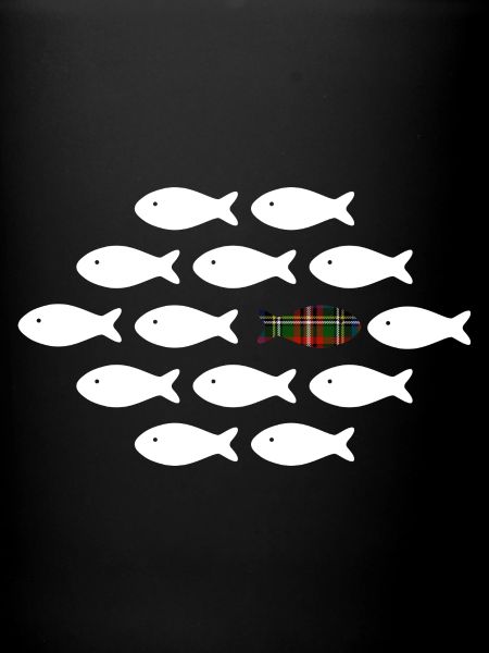 Unique Plaid Fish