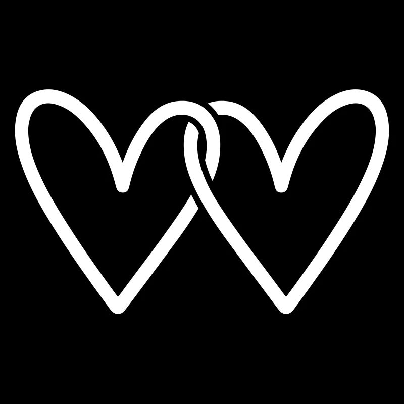 Symbole d’amour des cœurs