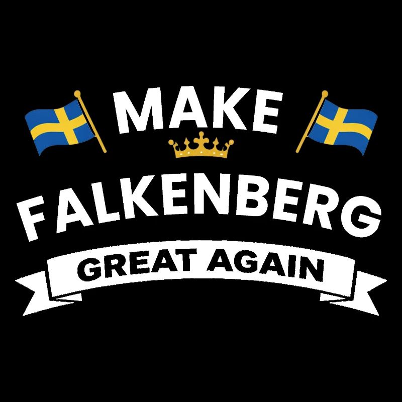 Couronne du drapeau de Falkenberg