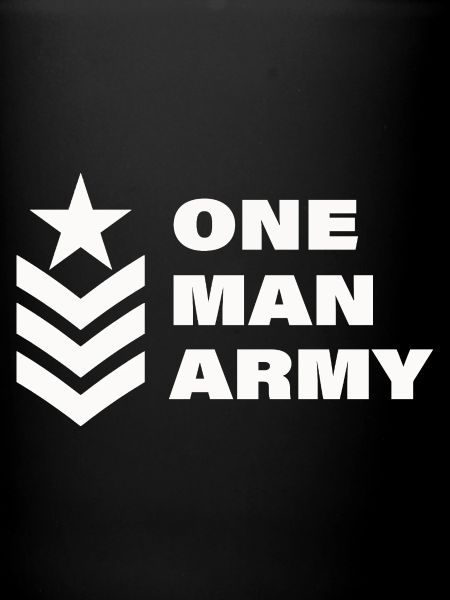 one man