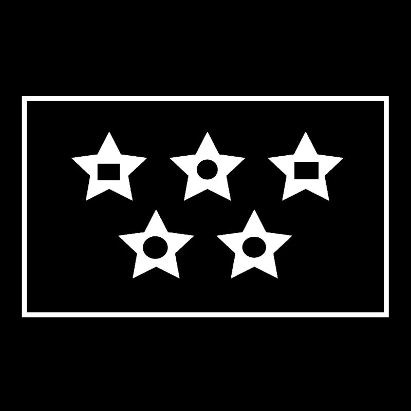 Five Star Contrast Pattern