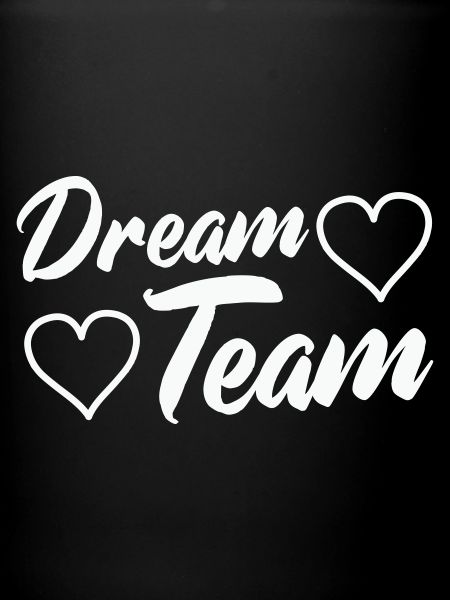 Dream team with hearts