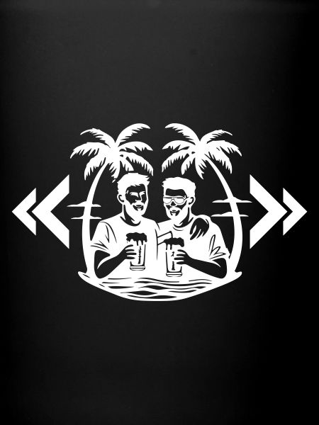 Fête de plage Palm Trees