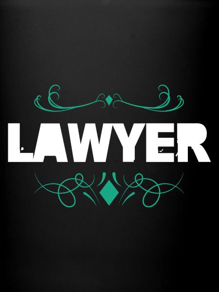 Logo d’avocat avec ornement