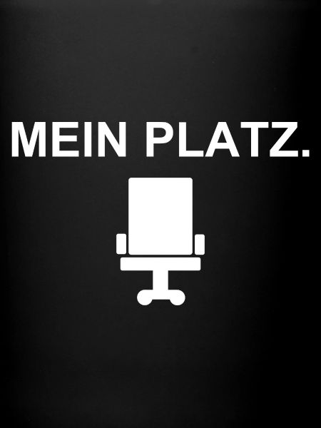 Mein Platz – Bürostuhl-Statement
