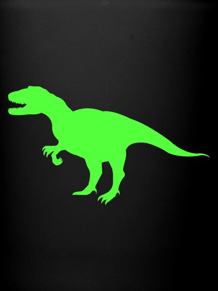 Neon-T-Rex Silhouette