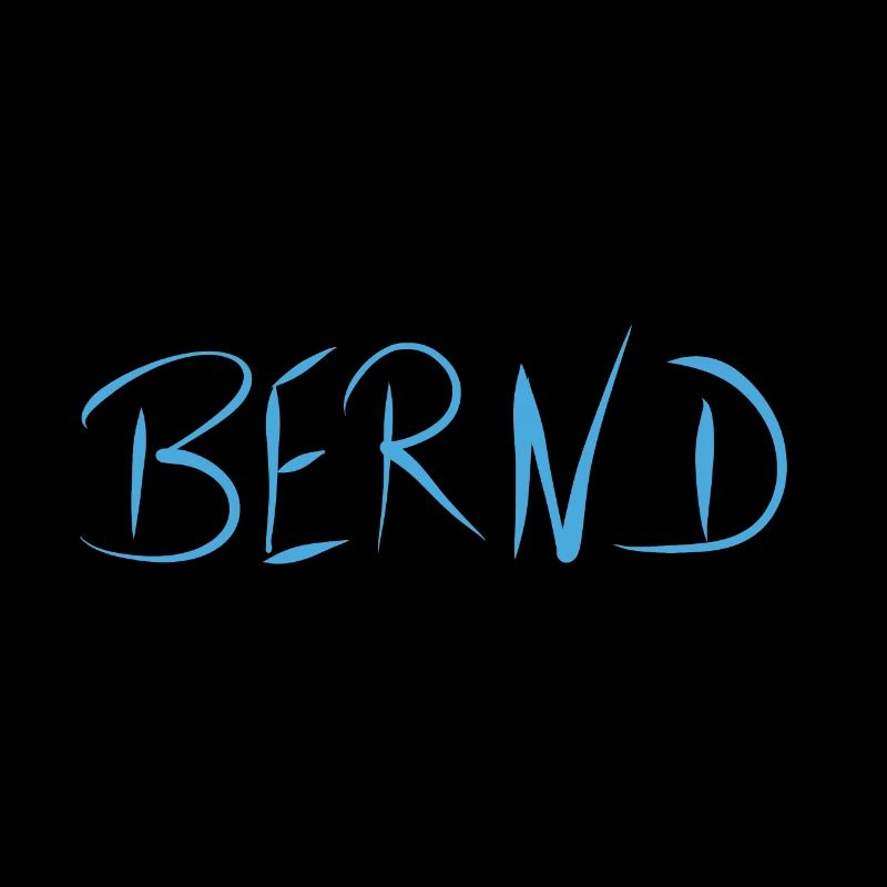 Name nameplate Bernd