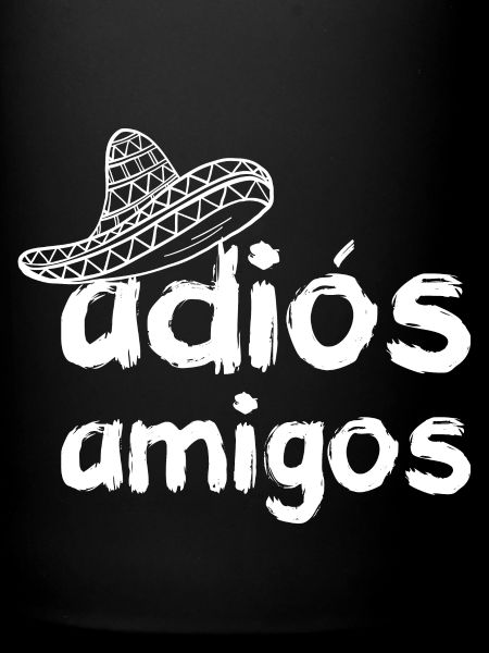 adiós amigos, white