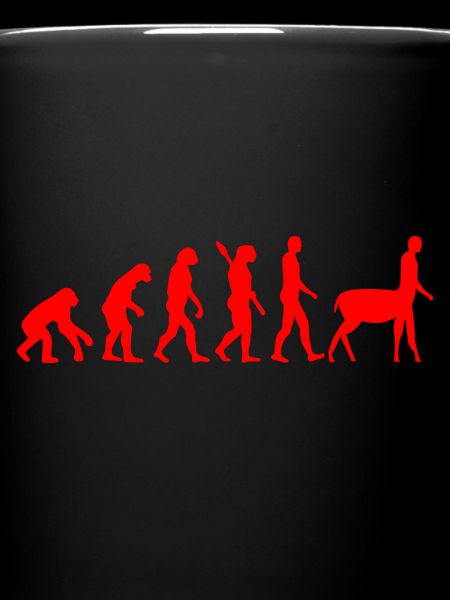 Evolution zum Zentaur