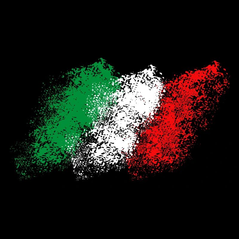 Drapeau italien Drapeau Vintage