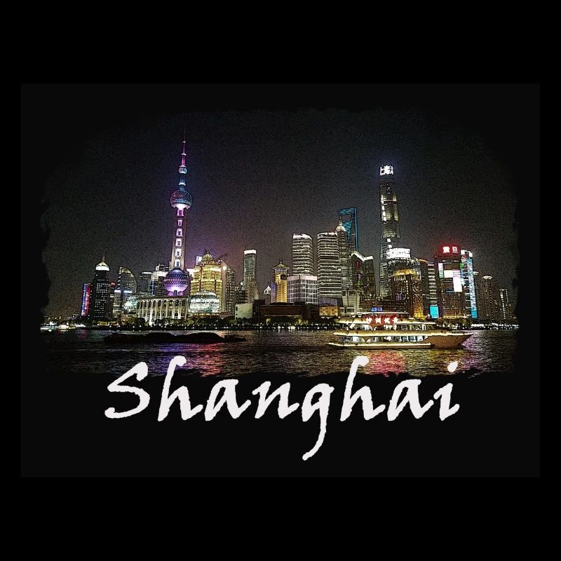 Shanghai at night