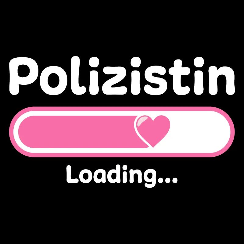 Polizistin Loading Ladebalken