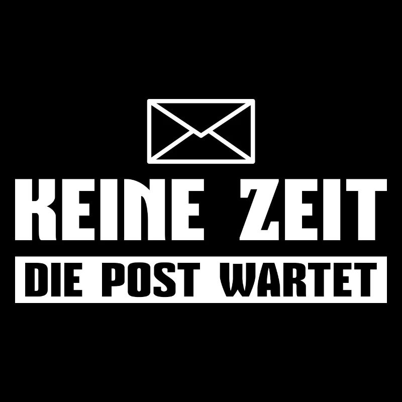 Paketdienst Die Post wartet Postbote