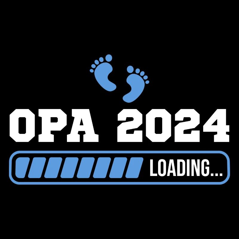 Opa 2024 loading Schwanger Werdender Großvater