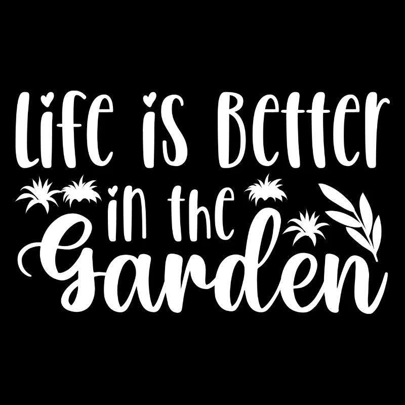 Das Leben ist besser im Garten, Gartenarbeit Gärtner