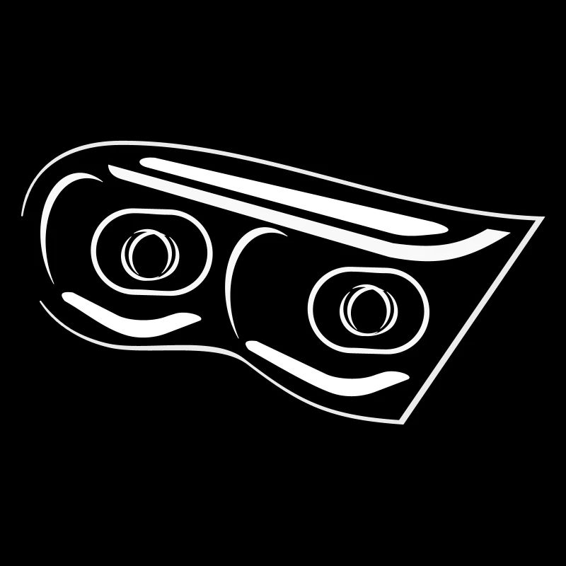 Headlight E Class right