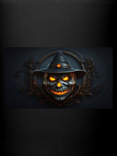 Metal Witch Halloween