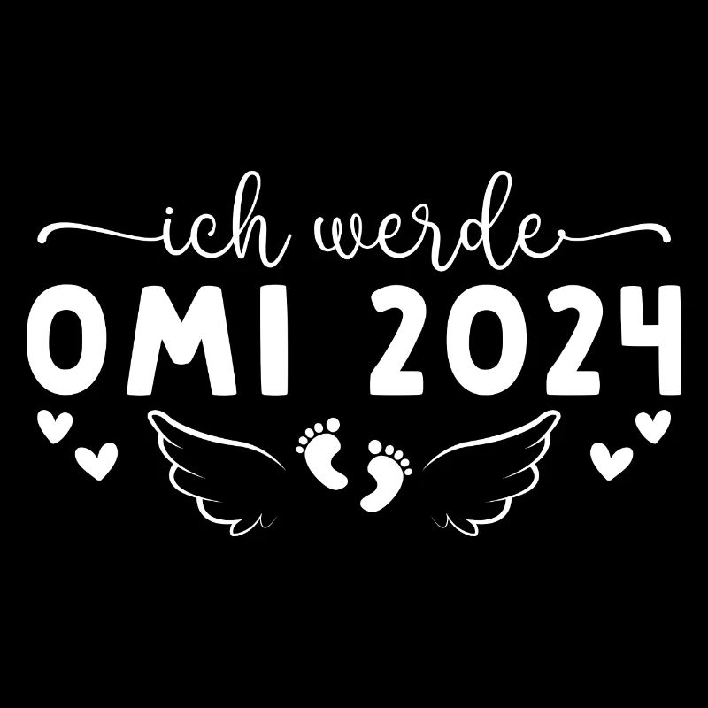 Ich werde Oma 2024 Werdende Großmutter