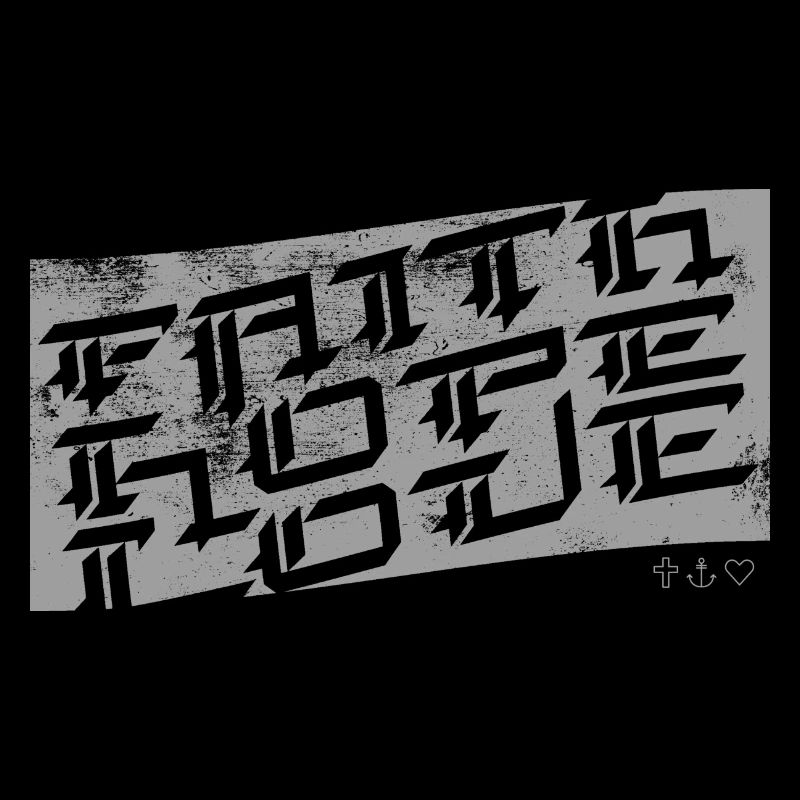 Glaube Hoffnung Liebe - Grau
