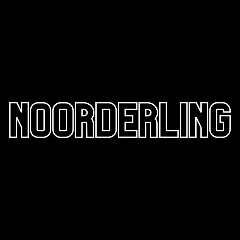 Noorderling Hemd Kapuzenkappe Amsterdam Noord Pullover