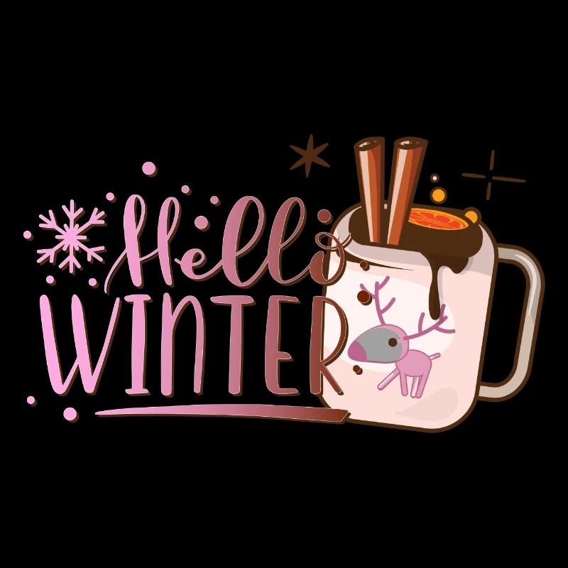 Cocoa Hello winter Cocoa Moose reindeer fun comic