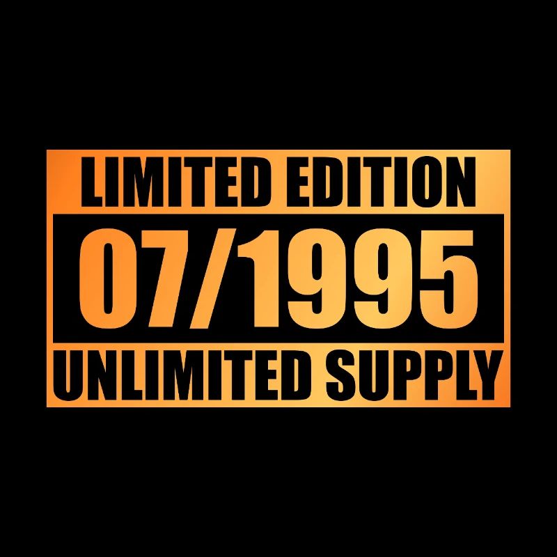 30. Geburtstag Limited Edition - ꝏ Supply 07/1995