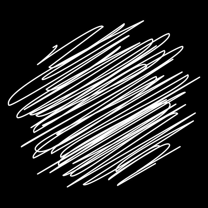 Scribbles circle