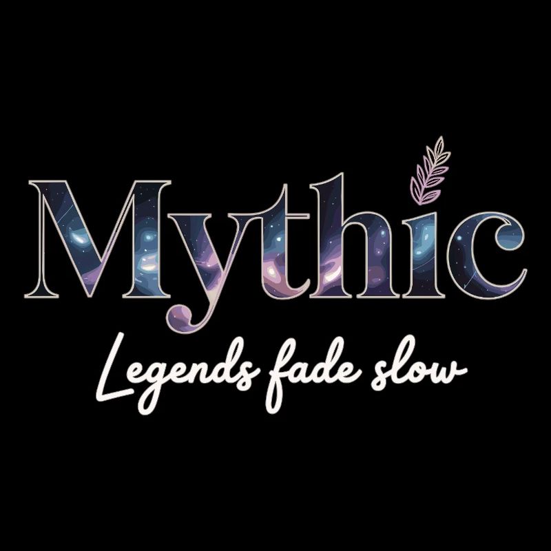 Mythic Sternbild Design auf Kleidung