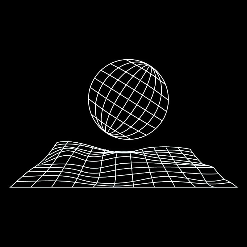 Conception futuriste du globe en grille