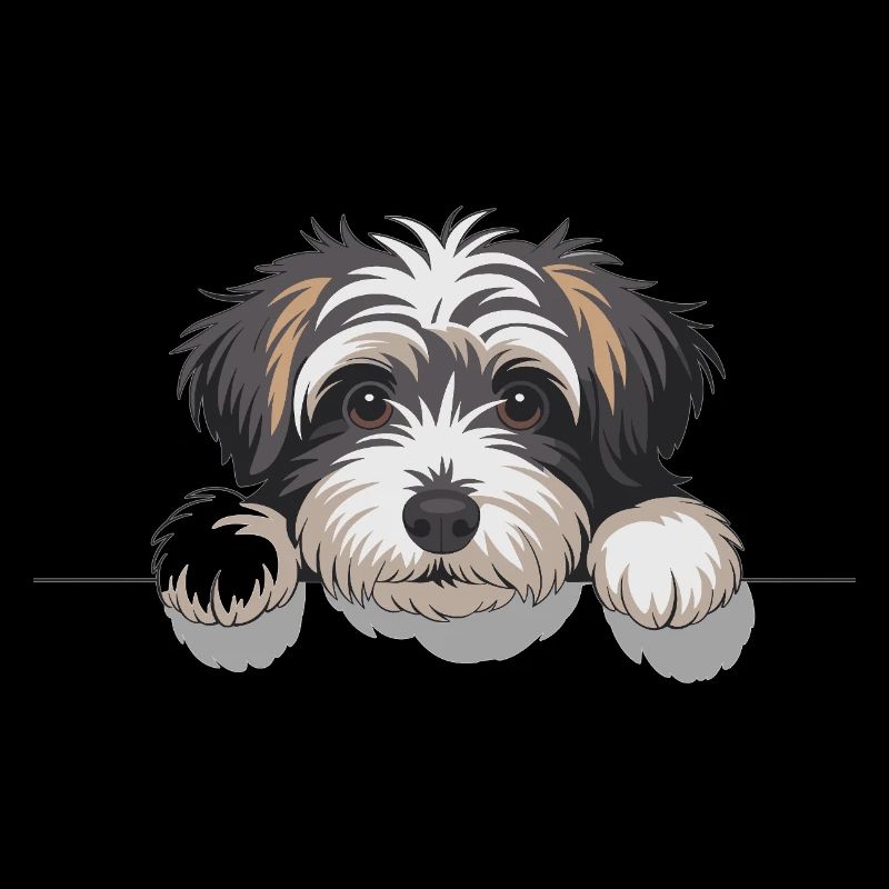 Hundeauge am Rand