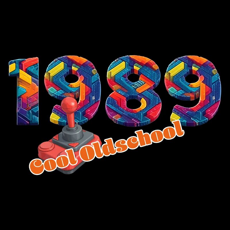 1989 – Style rétro du jeu numérique