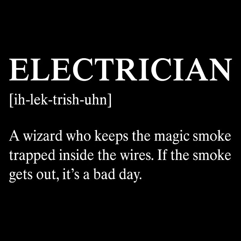 Description technique de l’électricien drôle