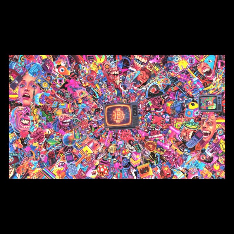 Bitcoin Bazooka - PopArt 4