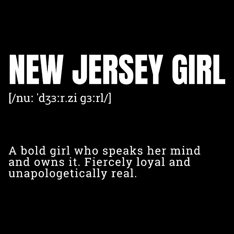 Fille du New Jersey confiante