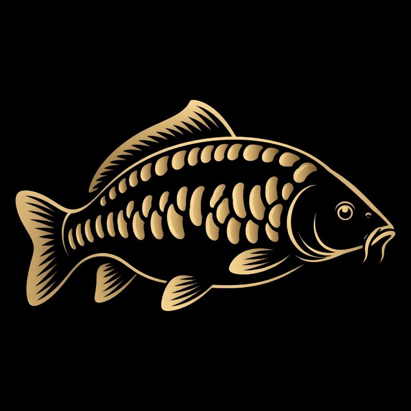 Carp Fish : design minimaliste de pêche