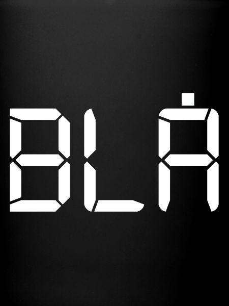 Blue - LCD