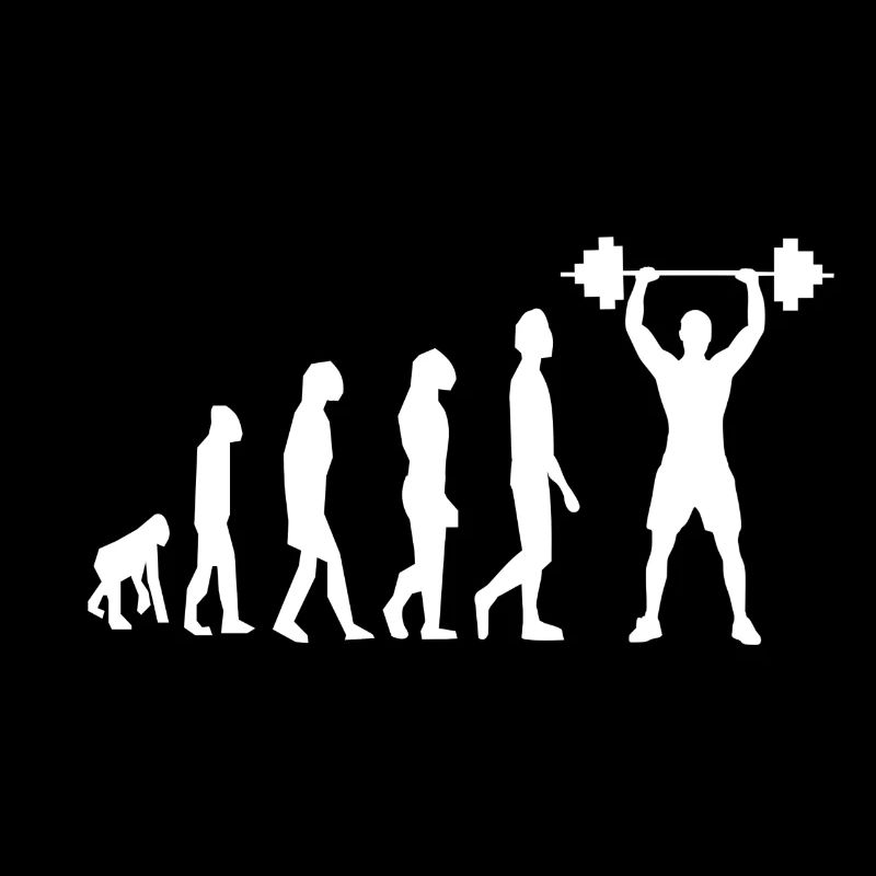 Fitness Gewichtheben Evolution Workout Sport