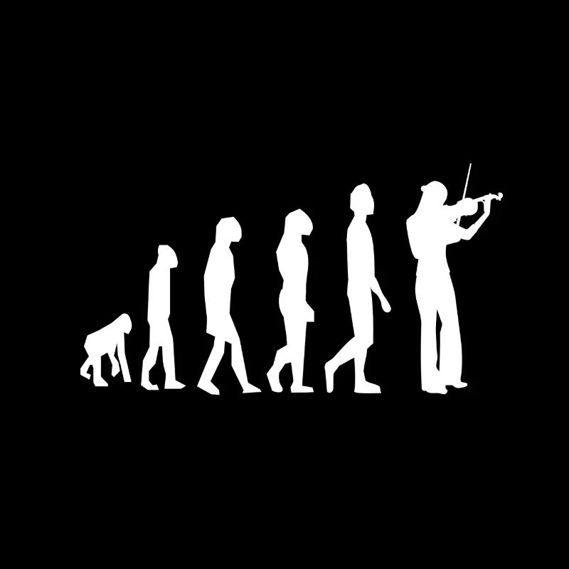 Violine Geige Geiger Geigerin Evolution