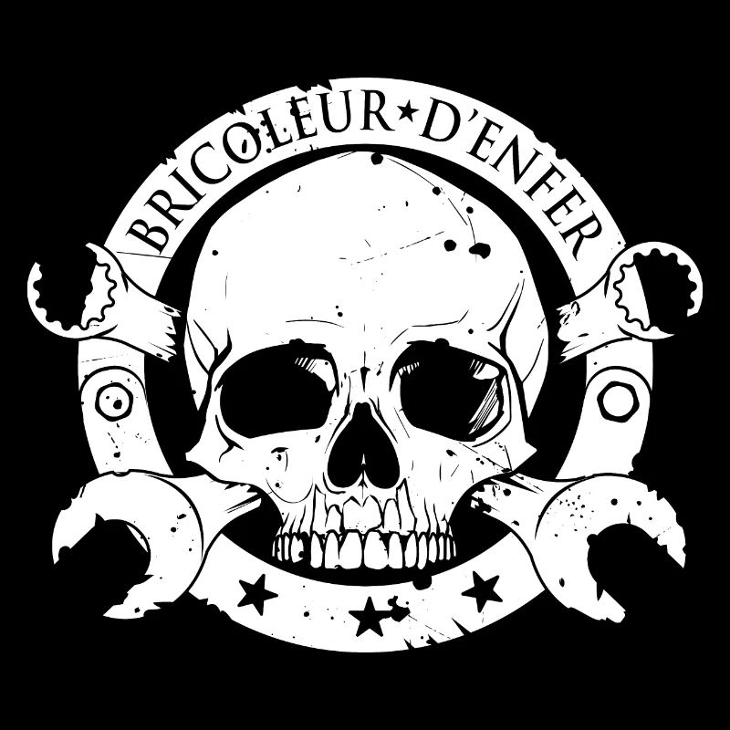 As du bricolage blanc uni