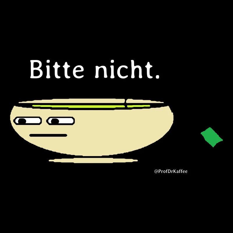 Tee "Bitte nicht."