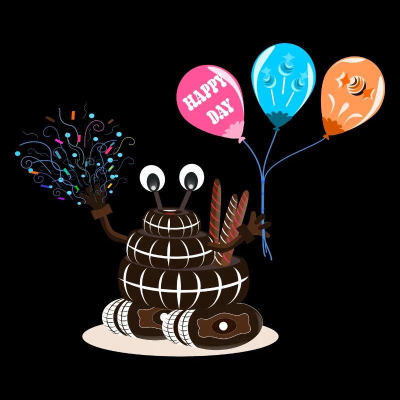 HAPPY DAY ROLLING CAKE